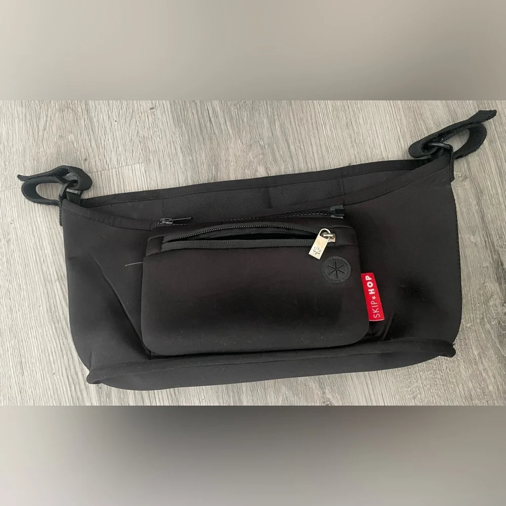 Skip Hop Black Stroller Bag for Accessories